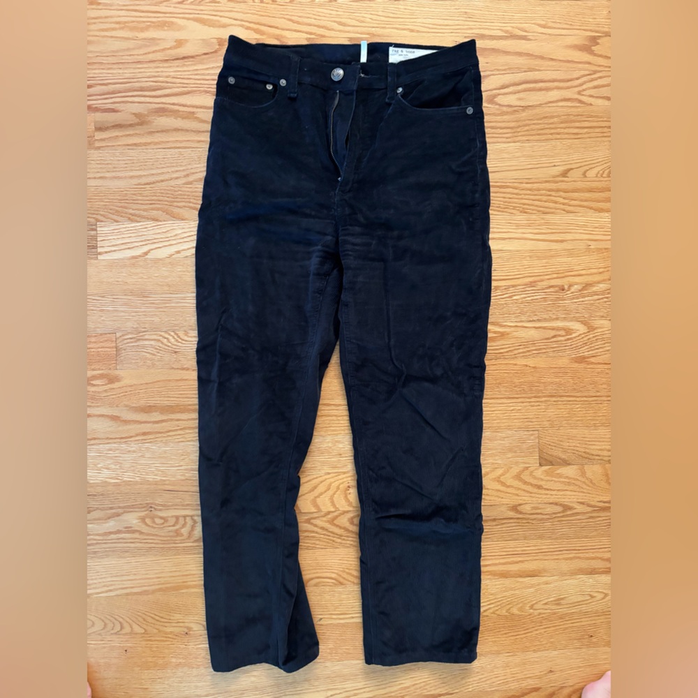 Rag & Bone Navy Corduroy Pants